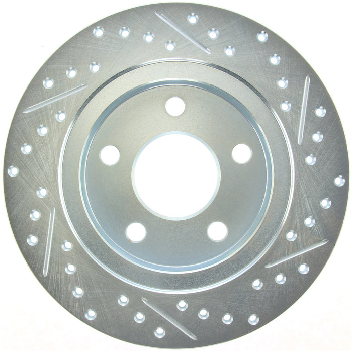 StopTech 227.62045R StopTech Select Sport Drilled and Slotted Brake Rotor; Rear Right - Truck Part Superstore