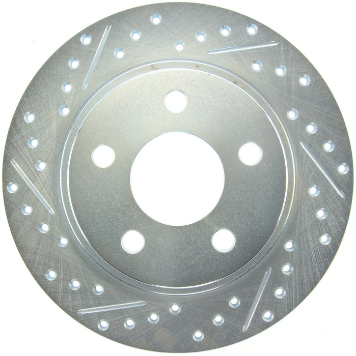 StopTech 227.62045R StopTech Select Sport Drilled and Slotted Brake Rotor; Rear Right - Truck Part Superstore