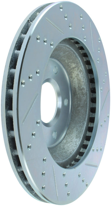 StopTech 227.62047R StopTech Select Sport Drilled and Slotted Brake Rotor; Front Right - Truck Part Superstore