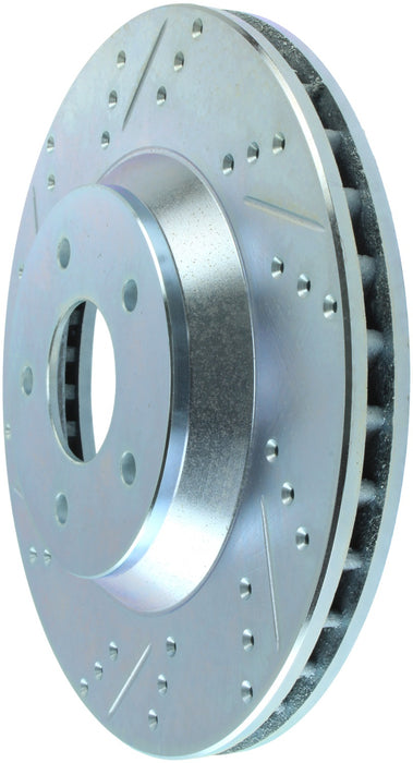 StopTech 227.62047R StopTech Select Sport Drilled and Slotted Brake Rotor; Front Right - Truck Part Superstore