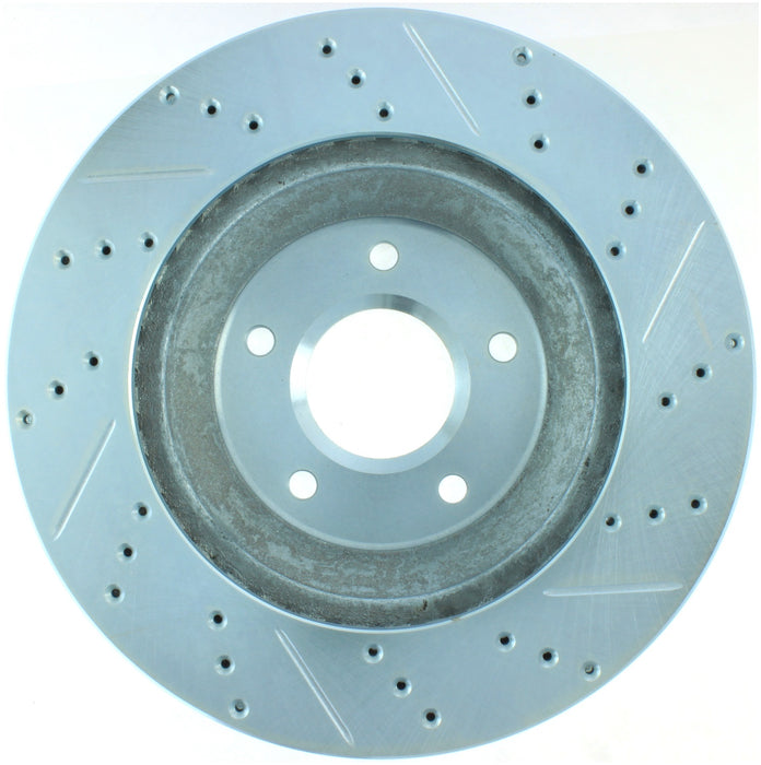 StopTech 227.62047R StopTech Select Sport Drilled and Slotted Brake Rotor; Front Right - Truck Part Superstore