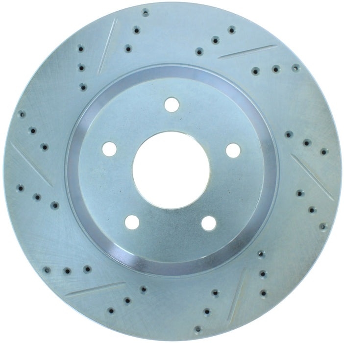 StopTech 227.62047R StopTech Select Sport Drilled and Slotted Brake Rotor; Front Right - Truck Part Superstore