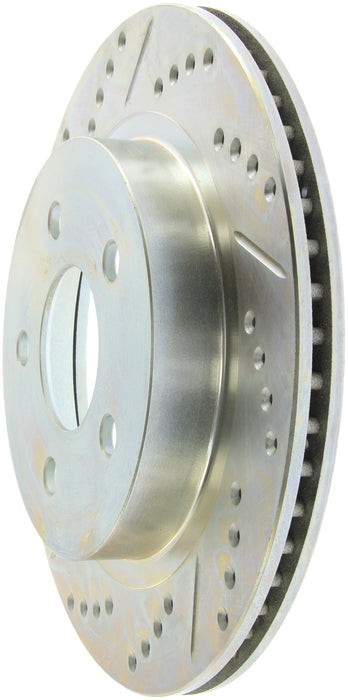 StopTech 227.62049R StopTech Select Sport Drilled and Slotted Brake Rotor; Rear Right - Truck Part Superstore