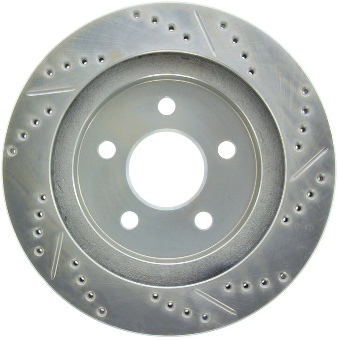 StopTech 227.62049R StopTech Select Sport Drilled and Slotted Brake Rotor; Rear Right - Truck Part Superstore