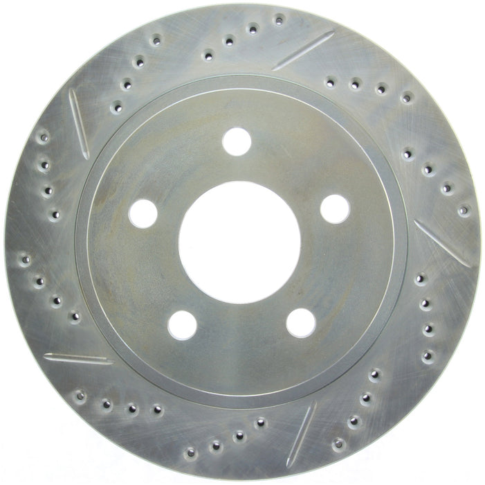 StopTech 227.62049R StopTech Select Sport Drilled and Slotted Brake Rotor; Rear Right - Truck Part Superstore
