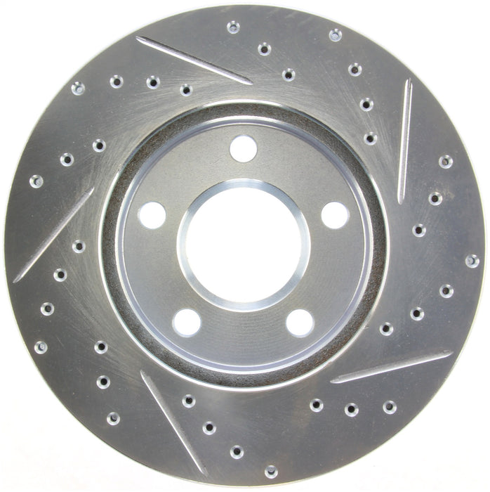 StopTech 227.62050R StopTech Select Sport Drilled and Slotted Brake Rotor; Front Right - Truck Part Superstore