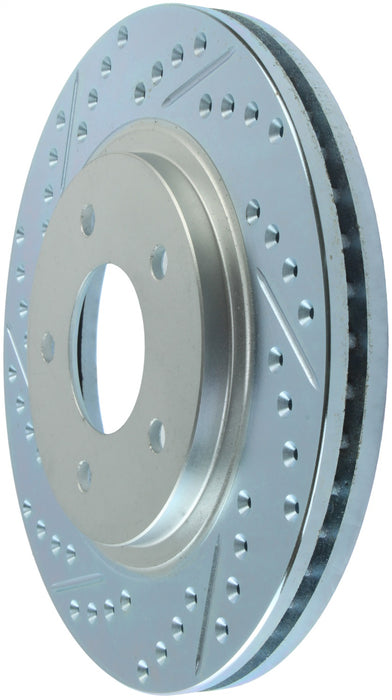 StopTech 227.62054R StopTech Select Sport Drilled and Slotted Brake Rotor; Front Right - Truck Part Superstore