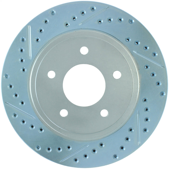 StopTech 227.62054R StopTech Select Sport Drilled and Slotted Brake Rotor; Front Right - Truck Part Superstore