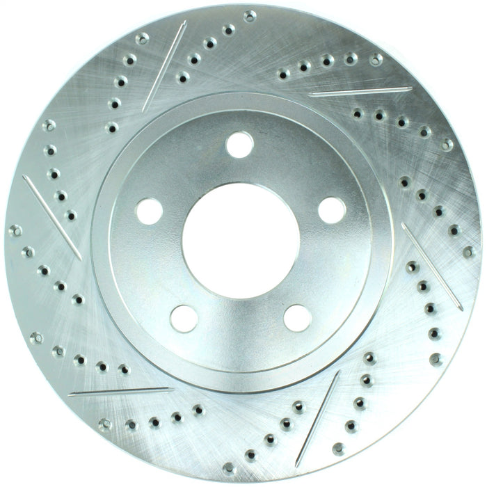 StopTech 227.62055R StopTech Select Sport Drilled and Slotted Brake Rotor; Front Right - Truck Part Superstore