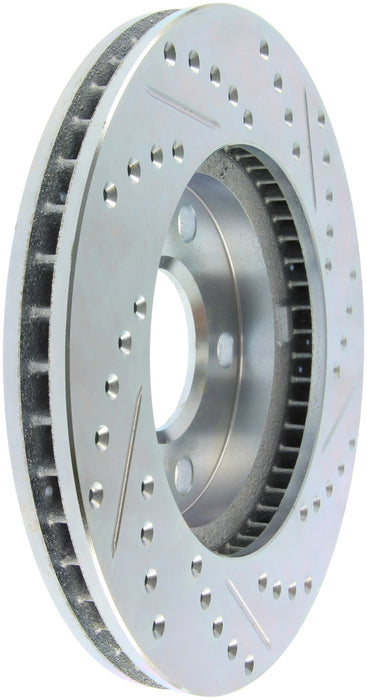StopTech 227.62056R StopTech Select Sport Drilled and Slotted Brake Rotor; Front Right - Truck Part Superstore