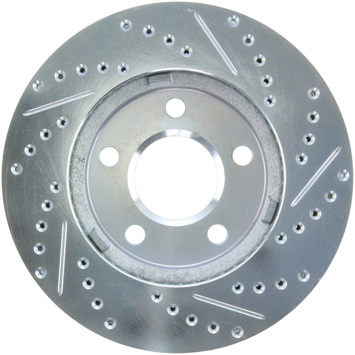 StopTech 227.62056R StopTech Select Sport Drilled and Slotted Brake Rotor; Front Right - Truck Part Superstore