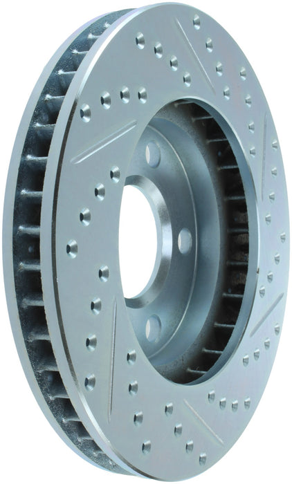 StopTech 227.62057R StopTech Select Sport Drilled and Slotted Brake Rotor; Front Right - Truck Part Superstore