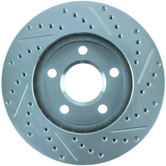 StopTech 227.62057R StopTech Select Sport Drilled and Slotted Brake Rotor; Front Right - Truck Part Superstore