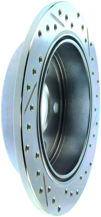 StopTech 227.62058R StopTech Select Sport Drilled and Slotted Brake Rotor; Rear Right - Truck Part Superstore