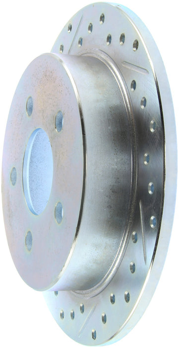 StopTech 227.62058R StopTech Select Sport Drilled and Slotted Brake Rotor; Rear Right - Truck Part Superstore