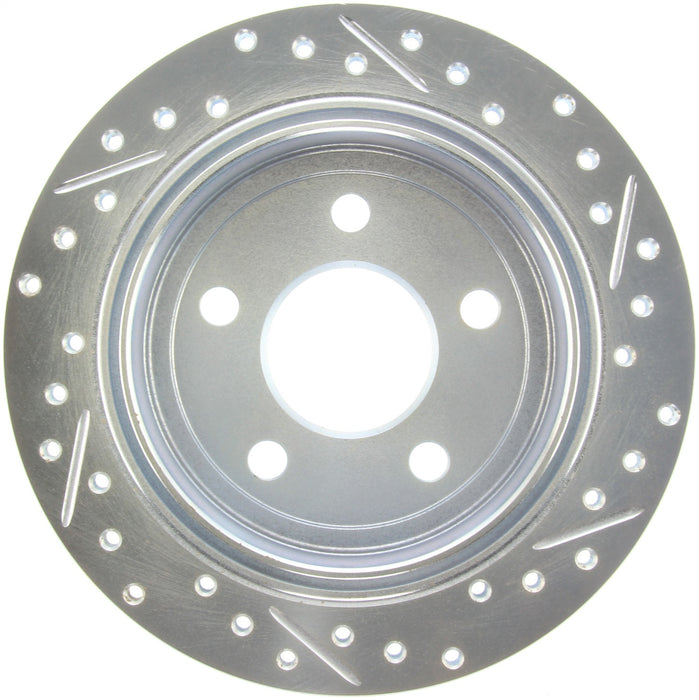 StopTech 227.62058R StopTech Select Sport Drilled and Slotted Brake Rotor; Rear Right - Truck Part Superstore