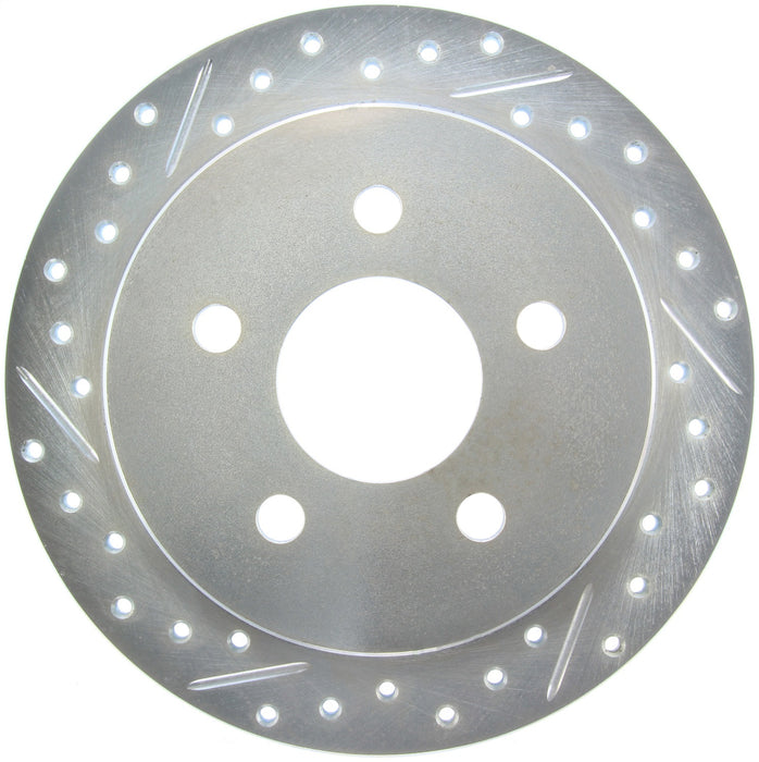 StopTech 227.62058R StopTech Select Sport Drilled and Slotted Brake Rotor; Rear Right - Truck Part Superstore
