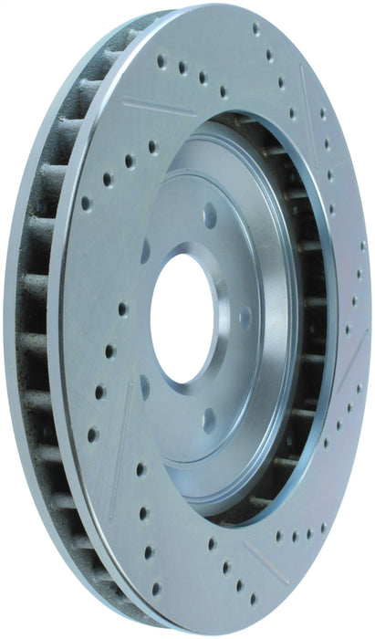 StopTech 227.62060R StopTech Select Sport Drilled and Slotted Brake Rotor; Front Right - Truck Part Superstore