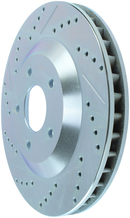 StopTech 227.62060R StopTech Select Sport Drilled and Slotted Brake Rotor; Front Right - Truck Part Superstore