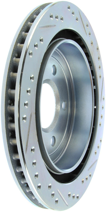 StopTech 227.62062R StopTech Select Sport Drilled and Slotted Brake Rotor; Rear Right - Truck Part Superstore
