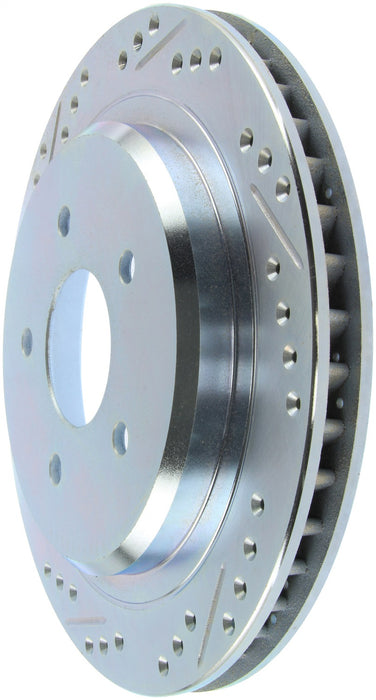 StopTech 227.62062R StopTech Select Sport Drilled and Slotted Brake Rotor; Rear Right - Truck Part Superstore