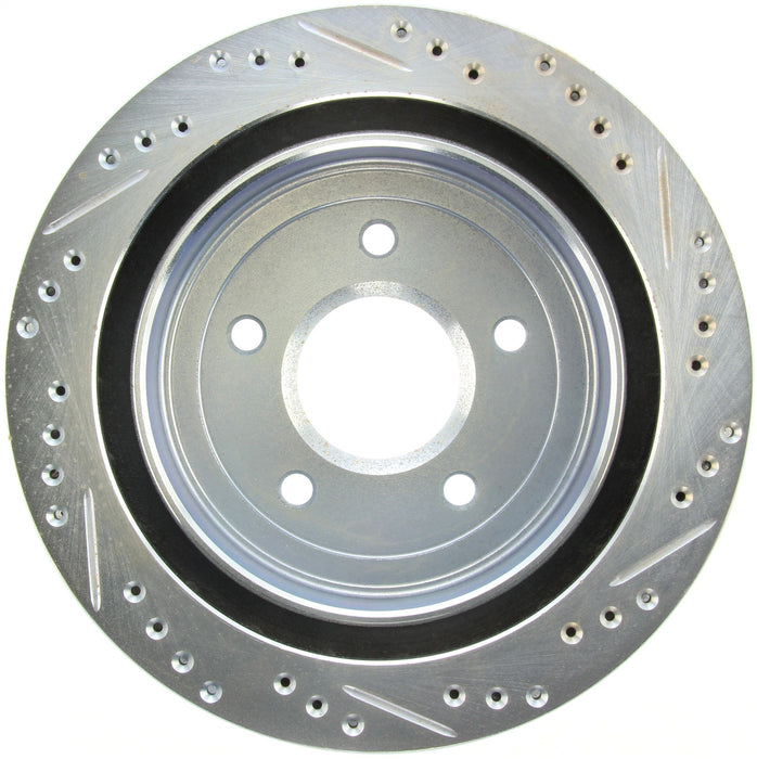 StopTech 227.62062R StopTech Select Sport Drilled and Slotted Brake Rotor; Rear Right - Truck Part Superstore