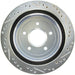 StopTech 227.62062R StopTech Select Sport Drilled and Slotted Brake Rotor; Rear Right - Truck Part Superstore