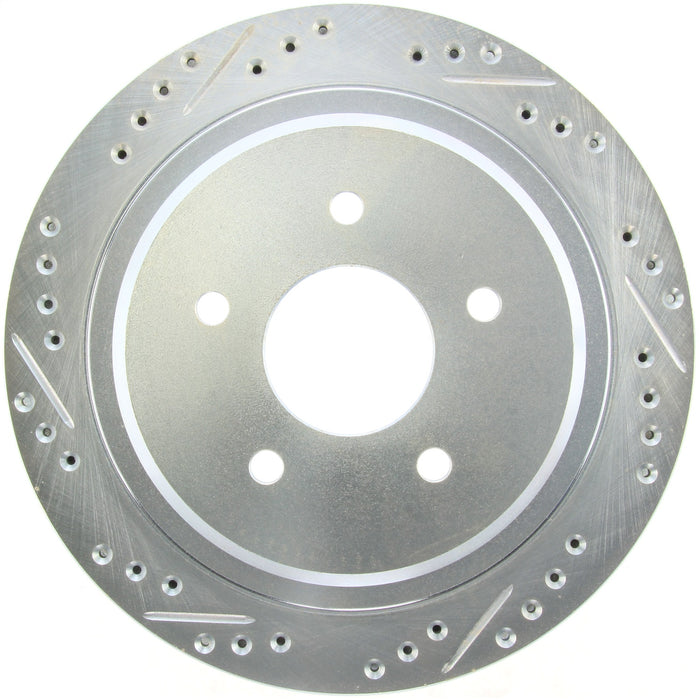 StopTech 227.62062R StopTech Select Sport Drilled and Slotted Brake Rotor; Rear Right - Truck Part Superstore