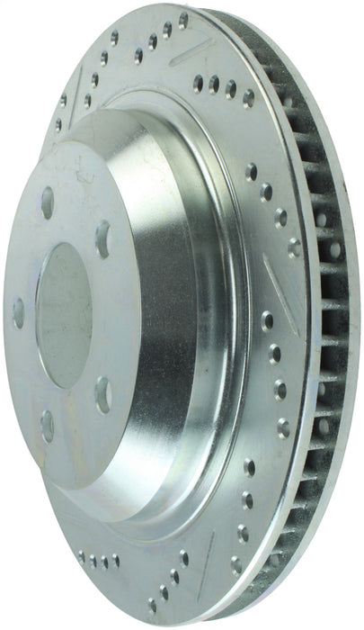 StopTech 227.62065R StopTech Select Sport Drilled and Slotted Brake Rotor; Rear Right - Truck Part Superstore