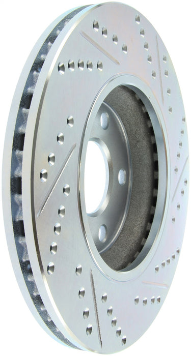 StopTech 227.62078R StopTech Select Sport Drilled and Slotted Brake Rotor; Front Right - Truck Part Superstore