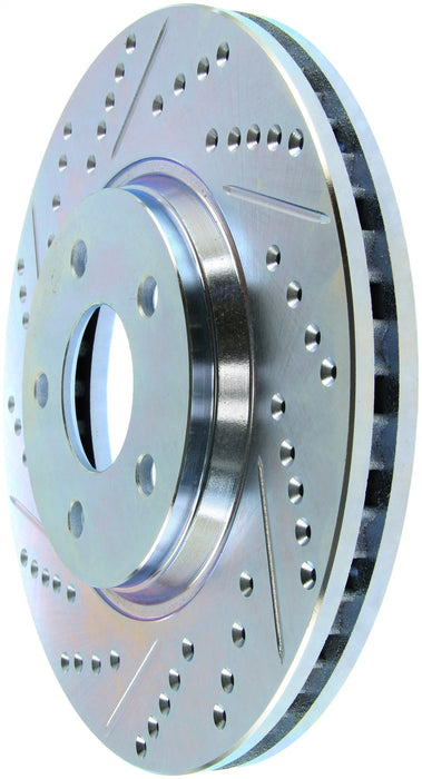 StopTech 227.62078R StopTech Select Sport Drilled and Slotted Brake Rotor; Front Right - Truck Part Superstore