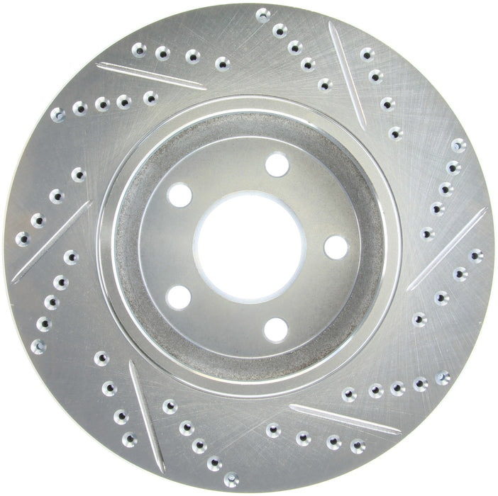 StopTech 227.62078R StopTech Select Sport Drilled and Slotted Brake Rotor; Front Right - Truck Part Superstore