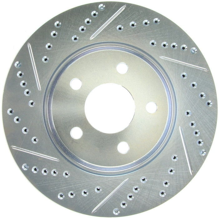 StopTech 227.62078R StopTech Select Sport Drilled and Slotted Brake Rotor; Front Right - Truck Part Superstore