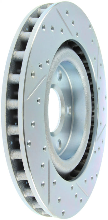 StopTech 227.62085R StopTech Select Sport Drilled and Slotted Brake Rotor; Front Right - Truck Part Superstore