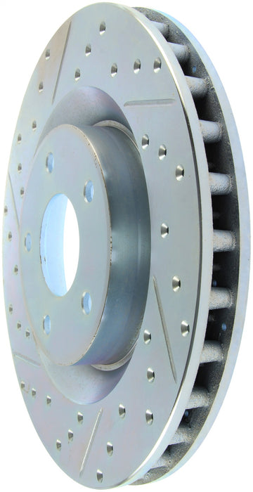 StopTech 227.62085R StopTech Select Sport Drilled and Slotted Brake Rotor; Front Right - Truck Part Superstore