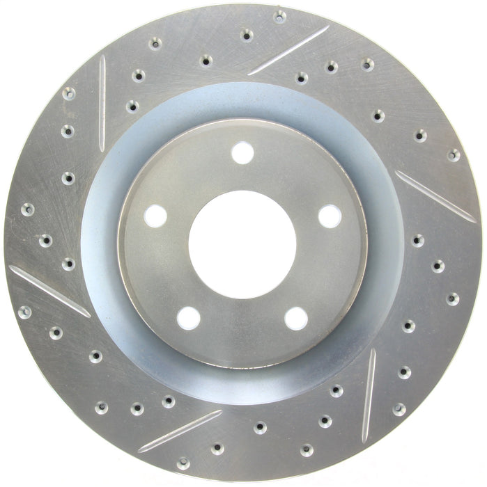 StopTech 227.62085R StopTech Select Sport Drilled and Slotted Brake Rotor; Front Right - Truck Part Superstore