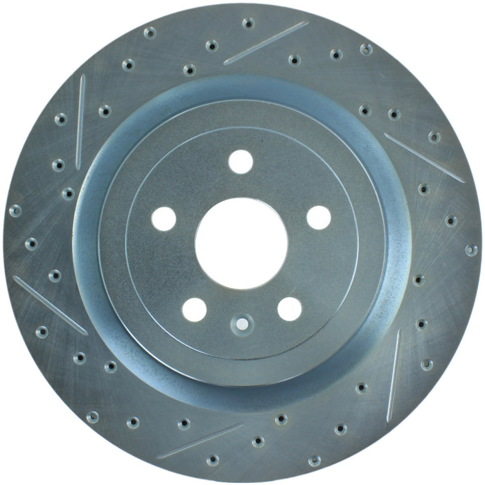 StopTech 227.62119R StopTech Select Sport Drilled and Slotted Brake Rotor; Rear Right - Truck Part Superstore