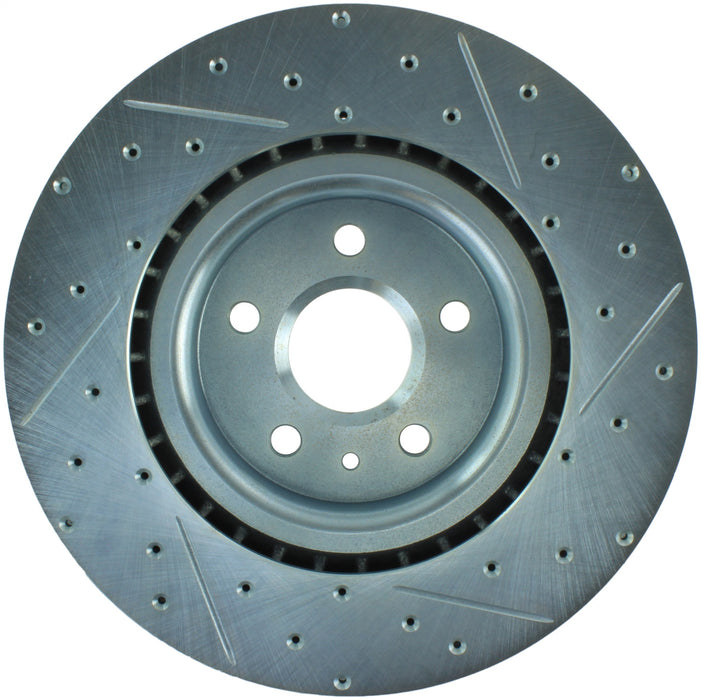 StopTech 227.62124R StopTech Select Sport Drilled and Slotted Brake Rotor; Front Right - Truck Part Superstore