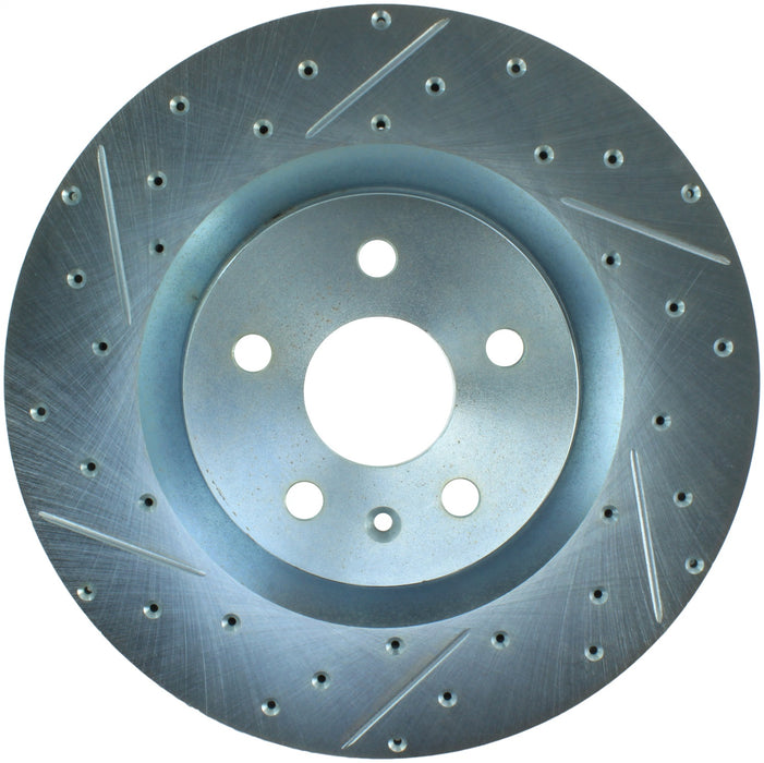 StopTech 227.62124R StopTech Select Sport Drilled and Slotted Brake Rotor; Front Right - Truck Part Superstore