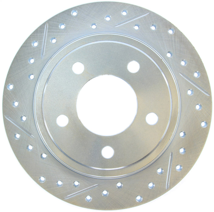 StopTech 227.63035R StopTech Select Sport Drilled and Slotted Brake Rotor; Rear Right - Truck Part Superstore