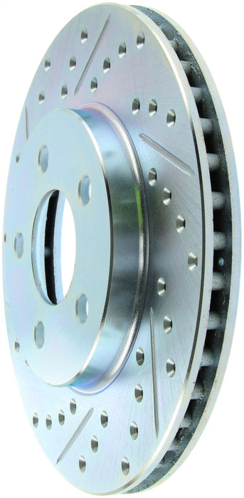 StopTech 227.63039R StopTech Select Sport Drilled and Slotted Brake Rotor; Front Right - Truck Part Superstore