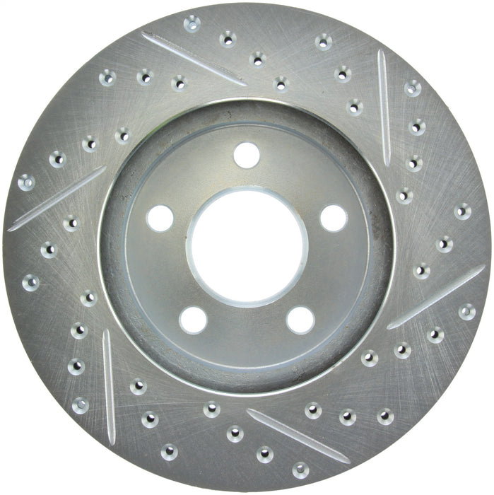 StopTech 227.63039R StopTech Select Sport Drilled and Slotted Brake Rotor; Front Right - Truck Part Superstore