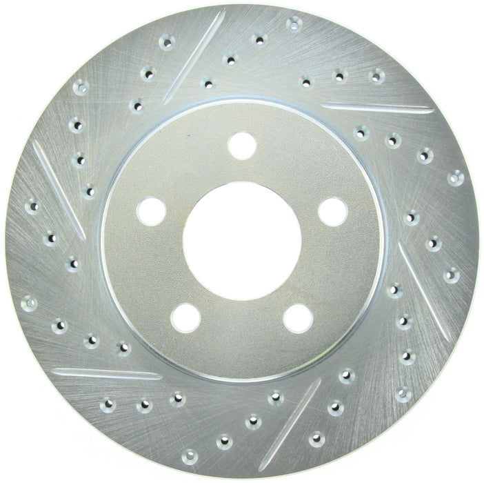 StopTech 227.63039R StopTech Select Sport Drilled and Slotted Brake Rotor; Front Right - Truck Part Superstore