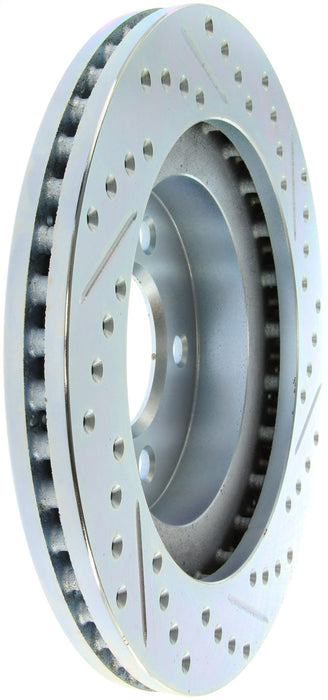 StopTech 227.63045R StopTech Select Sport Drilled and Slotted Brake Rotor; Front Right - Truck Part Superstore