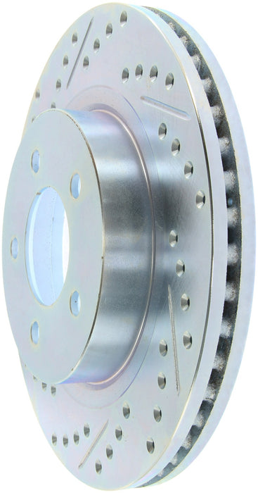 StopTech 227.63045R StopTech Select Sport Drilled and Slotted Brake Rotor; Front Right - Truck Part Superstore