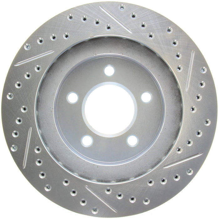 StopTech 227.63045R StopTech Select Sport Drilled and Slotted Brake Rotor; Front Right - Truck Part Superstore