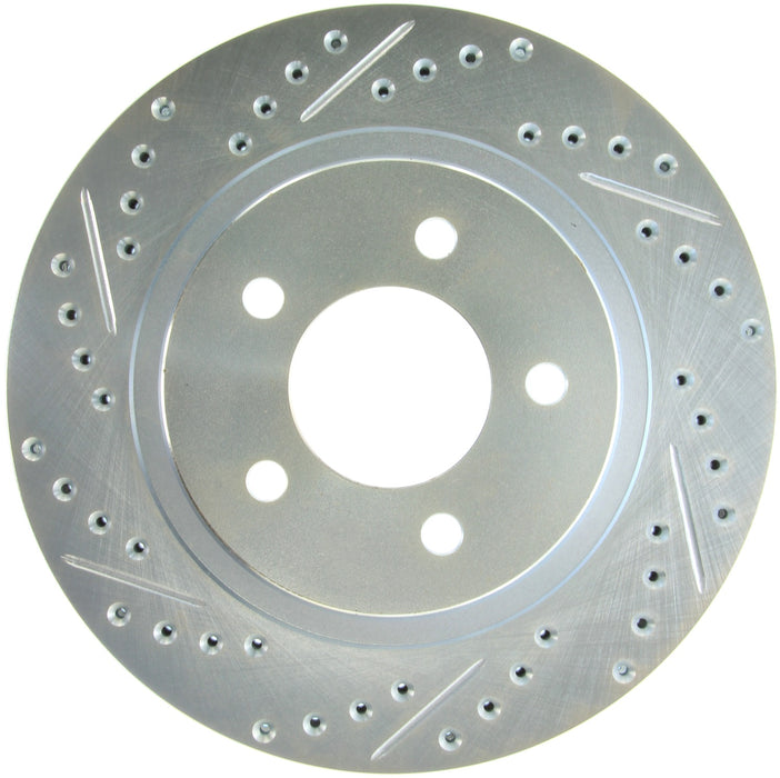 StopTech 227.63045R StopTech Select Sport Drilled and Slotted Brake Rotor; Front Right - Truck Part Superstore