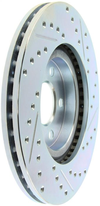 StopTech 227.63052R StopTech Select Sport Drilled and Slotted Brake Rotor; Front Right - Truck Part Superstore
