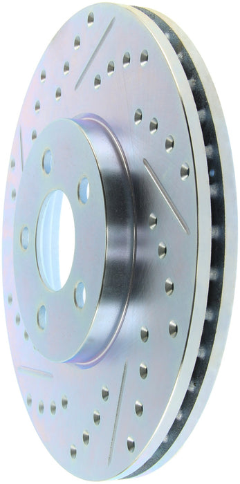 StopTech 227.63052R StopTech Select Sport Drilled and Slotted Brake Rotor; Front Right - Truck Part Superstore