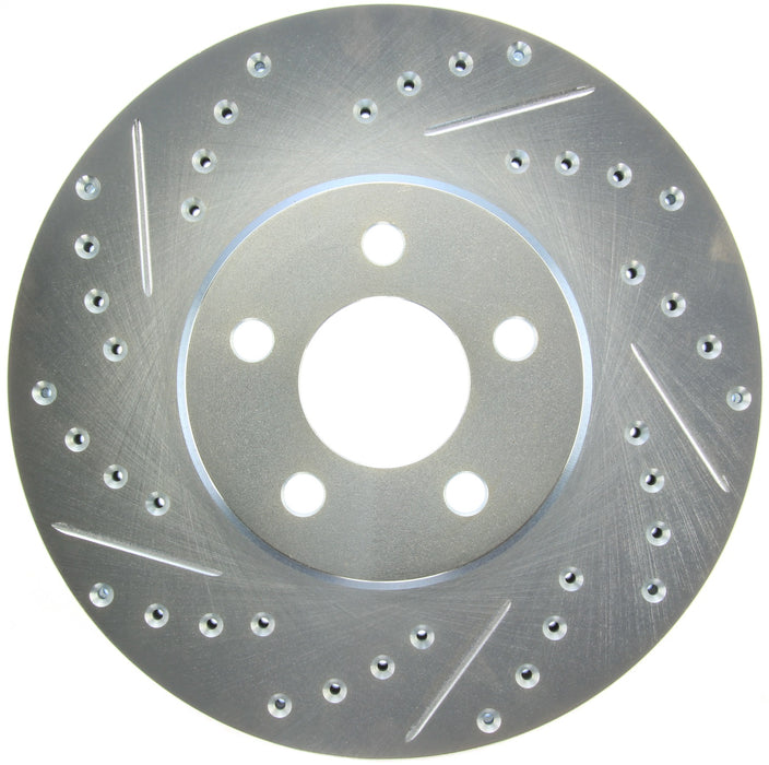 StopTech 227.63052R StopTech Select Sport Drilled and Slotted Brake Rotor; Front Right - Truck Part Superstore